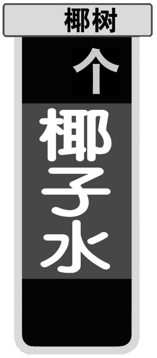 椰树 个 椰子水