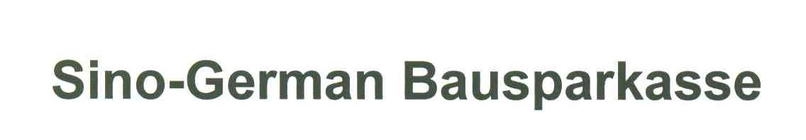 SINO GERMAN BAUSPARKASSE