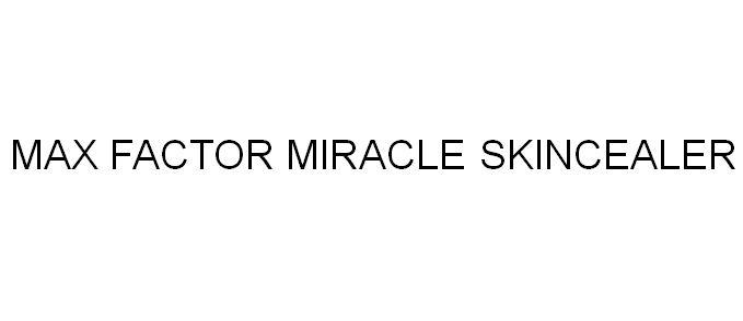 MAX FACTOR MIRACLE SKINCEALER