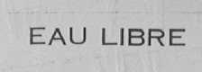 EAU LIBRE