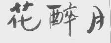 花醉月