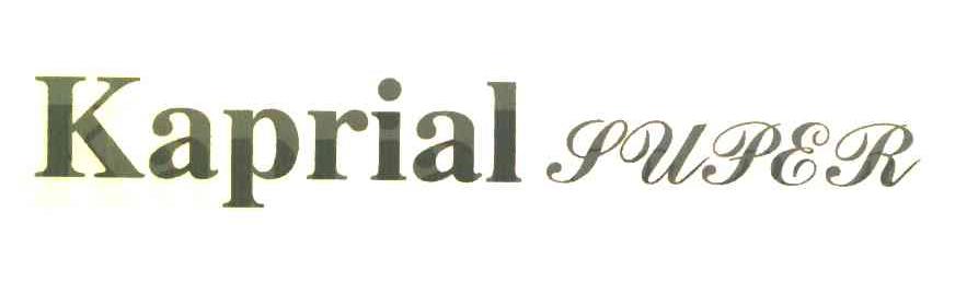 KAPRIAL SUPER