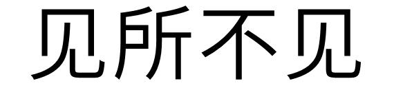 见所不见