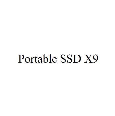 PORTABLE SSD X9