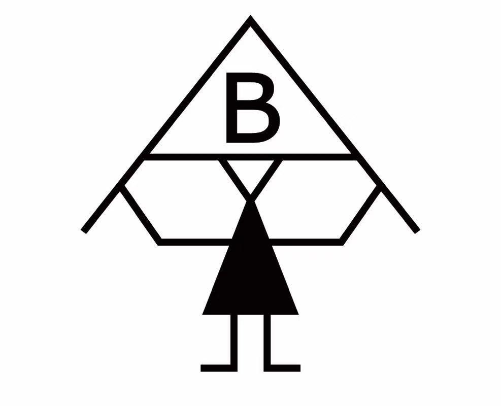 B