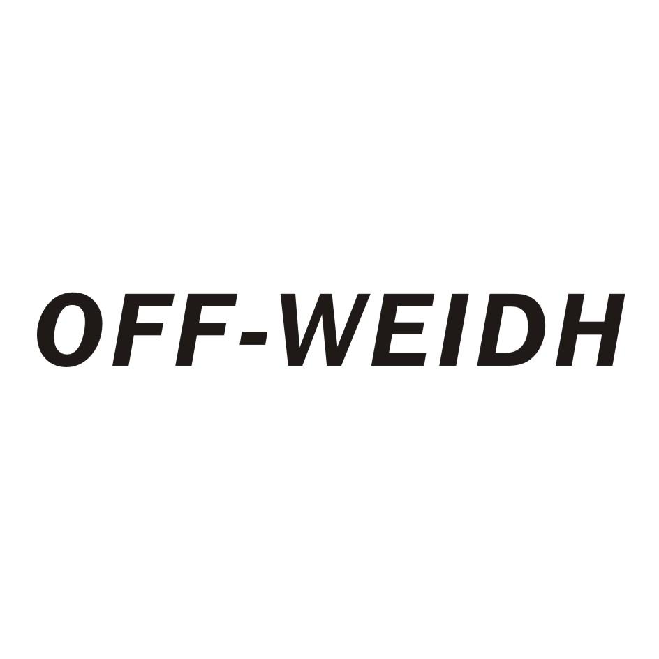OFF-WEIDH