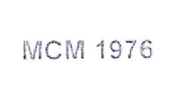 MCM 1976