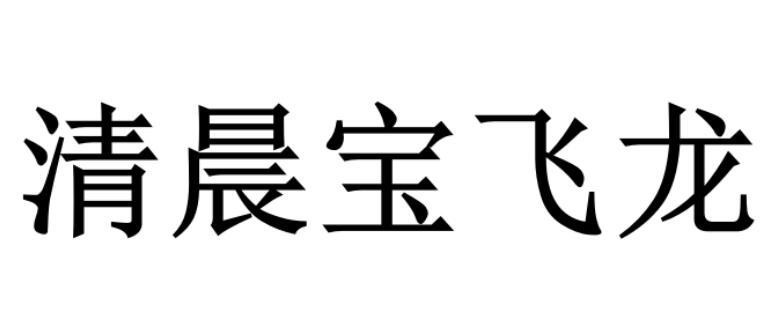清晨宝飞龙