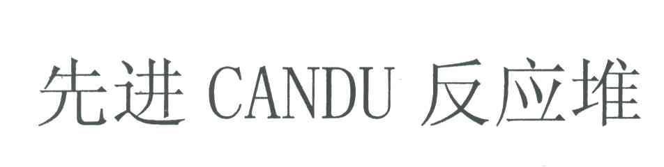 先进反应堆;CANDU