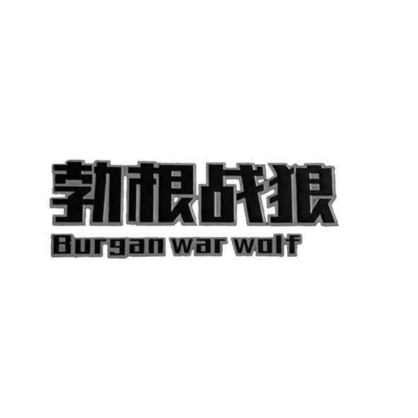 勃根战狼 BUR GAN WAR WOLF