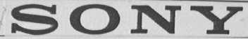 SONY