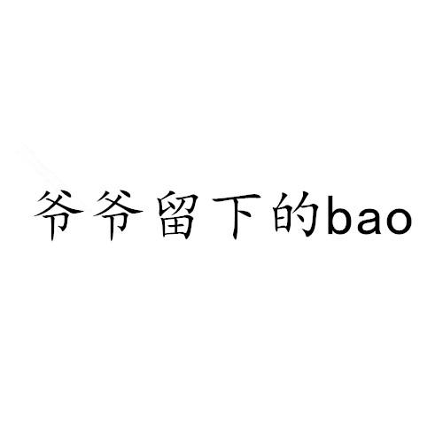 爷爷留下的 BAO