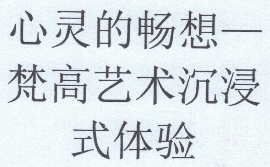 心灵的畅想&mdash;梵高艺术沉浸式体验