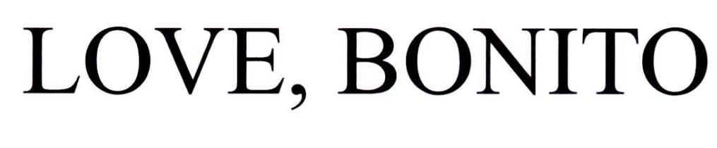 LOVE，BONITO