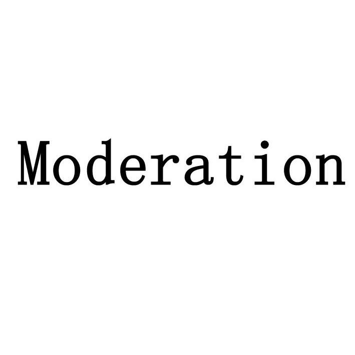 MODERATION
