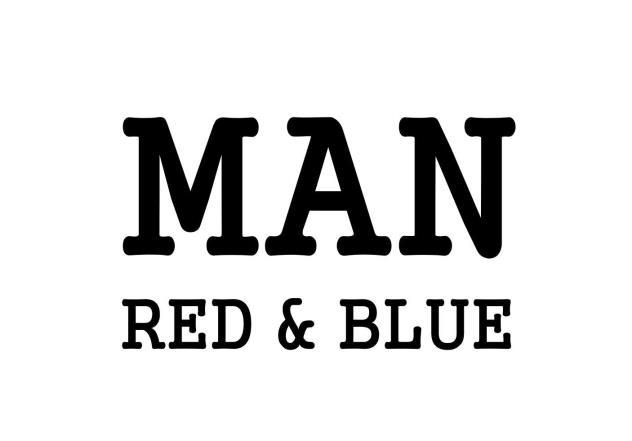 MAN RED&BLUE