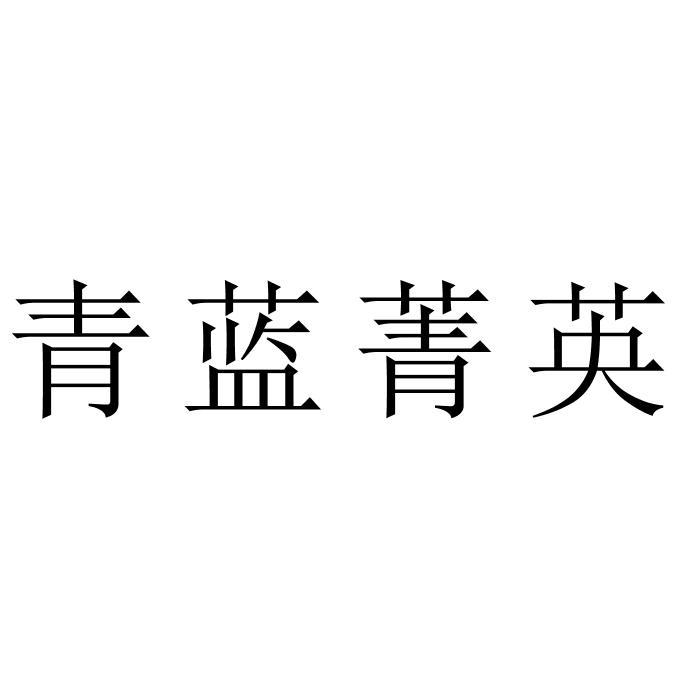 青蓝菁英