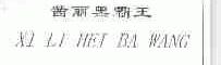 茜丽黑霸王