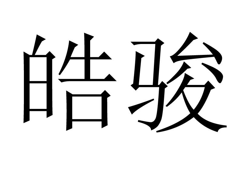 皓骏