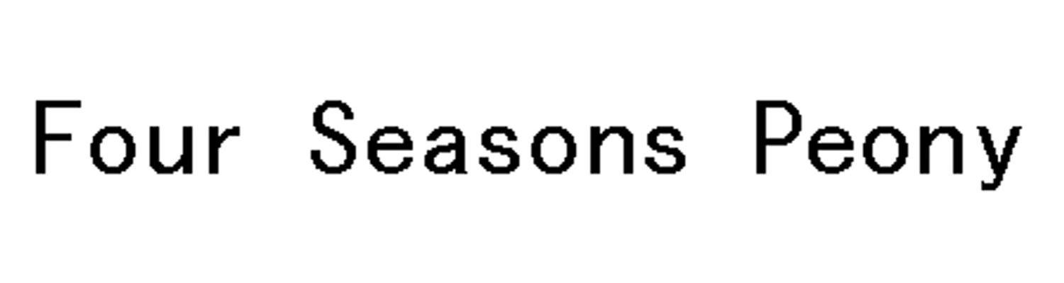 FOUR SEASONS PEONY