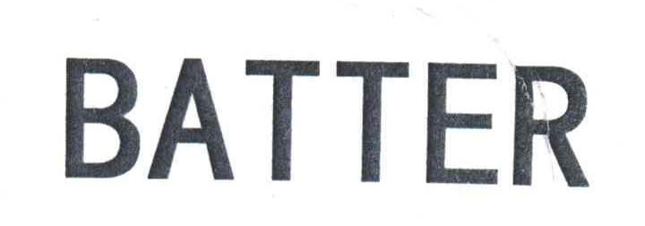 BATTER