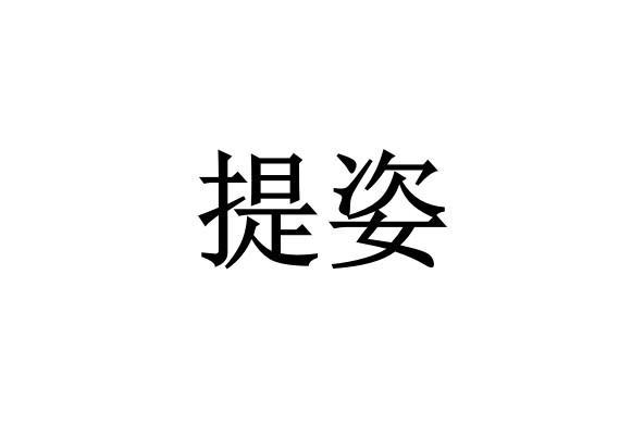 提姿