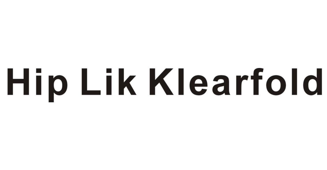 HIP LIK KLEARFOLD