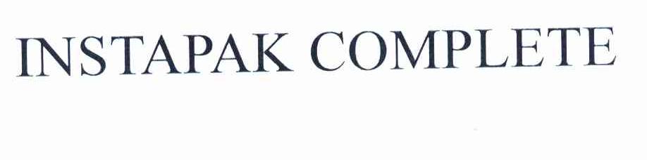 INSTAPAK COMPLETE