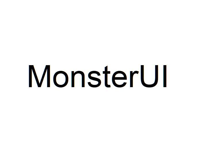 MONSTERUI