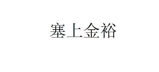 塞上金裕