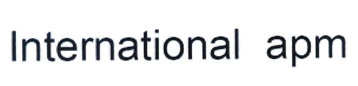 INTERNATIONAL APM