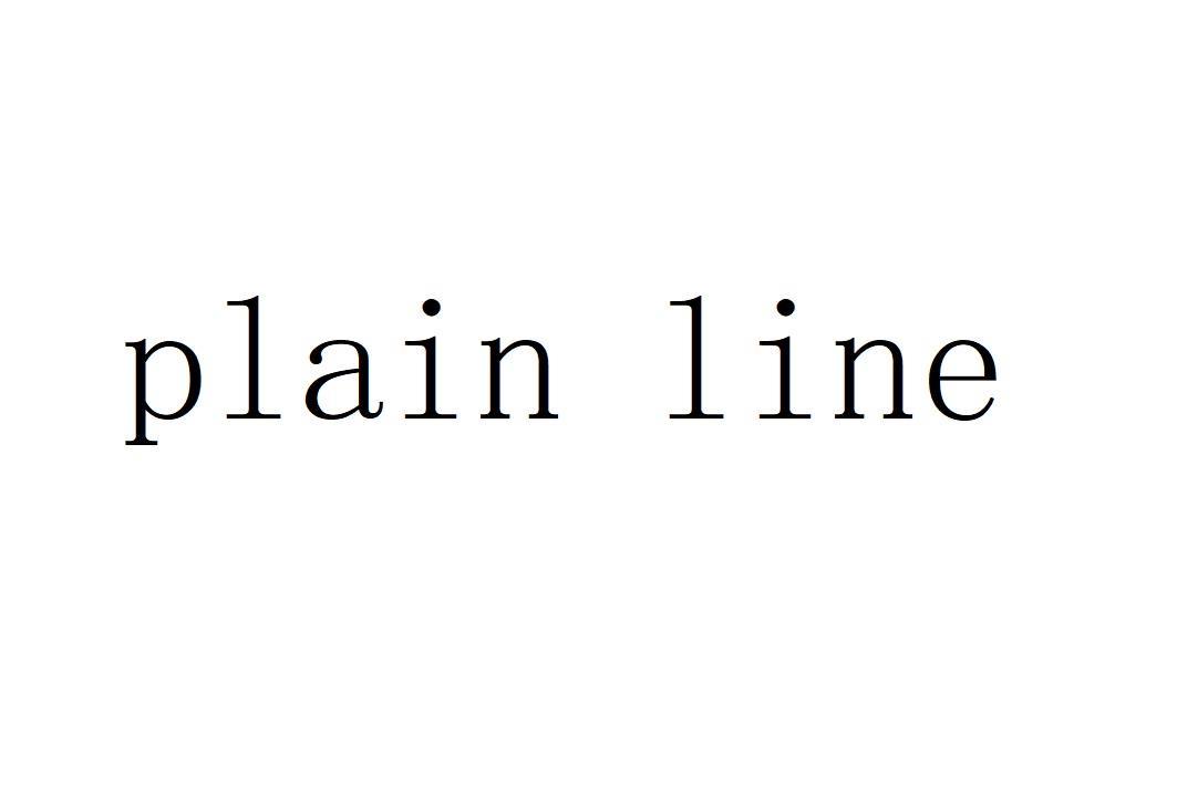 PLAIN LINE