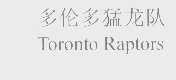 多伦多猛龙队   TORONTO RAPTORS