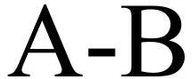 A-B