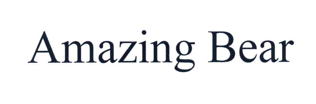 AMAZING BEAR