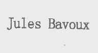 JULES BAVOUX