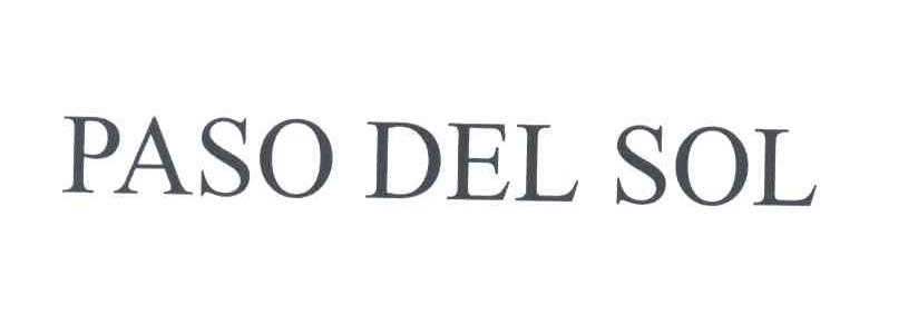 PASO DEL SOL