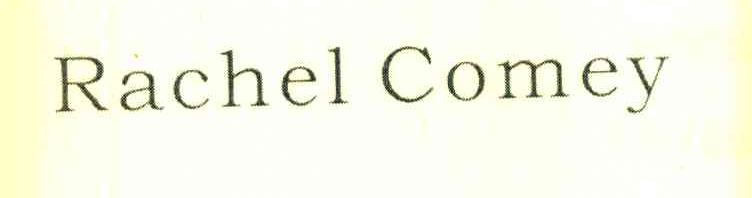 RACHEL COMEY