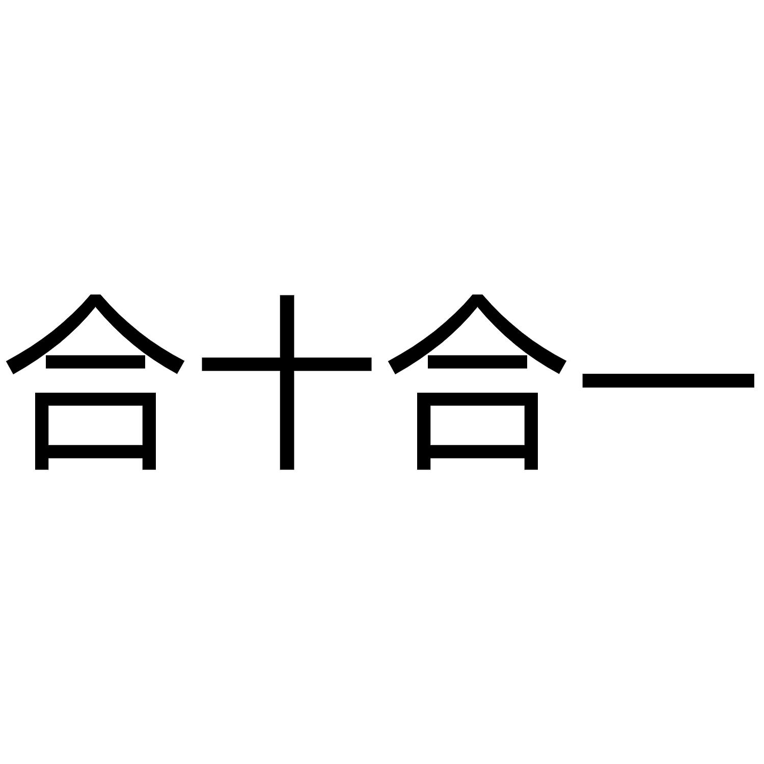 合十合一