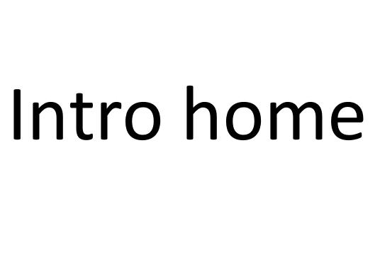 INTRO HOME