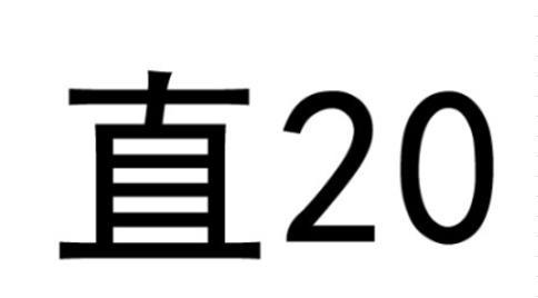 直20