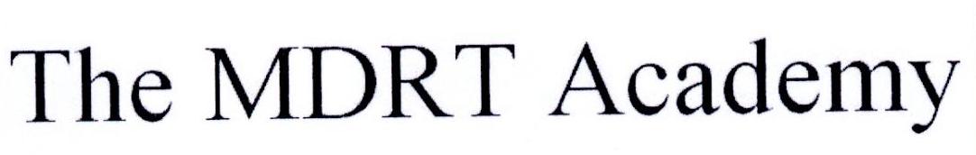 THE MDRT ACADEMY