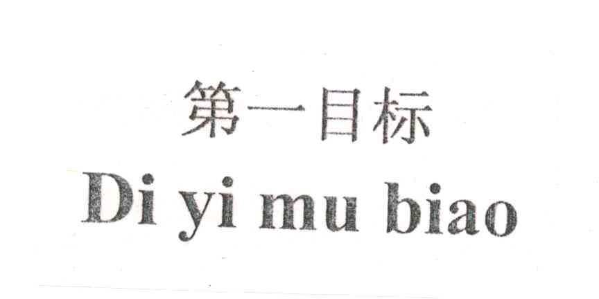 第一目标