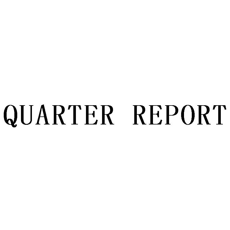 QUARTER REPORT