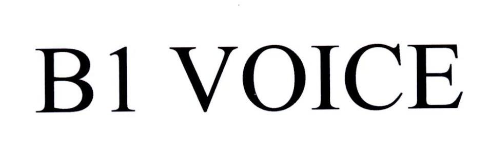 B1 VOICE