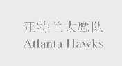 亚特兰大鹰队   ATLANTA HAWKS