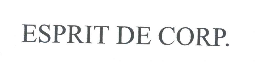 ESPRIT DE CORP