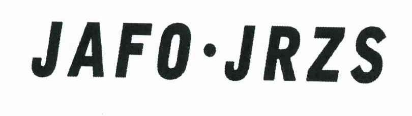 JAFO&middot;JRZS