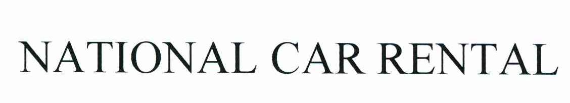 NATIONAL CAR RENTAL