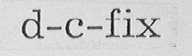 D-C-FIX